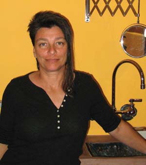 Homeowner Nina Karavasiles